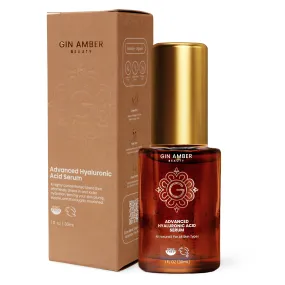 Advanced Hyaluronic Acid Serum (Hydrating) - Dry, Dull, Wrinkles