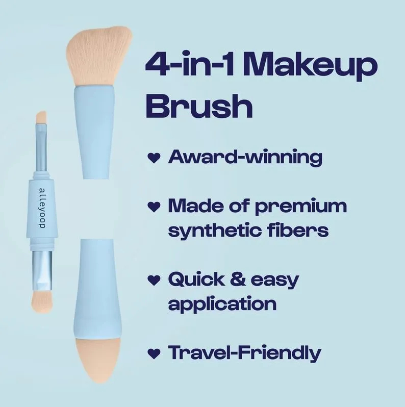 Alleyoop | Multi-Tasker 4-in-1 Makeup Brush