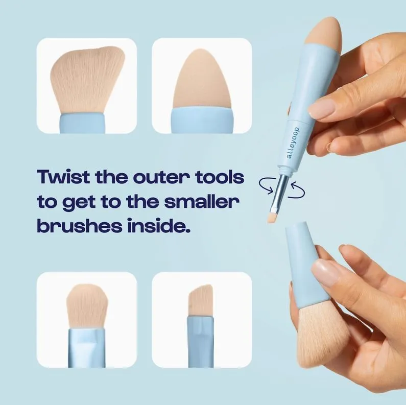Alleyoop | Multi-Tasker 4-in-1 Makeup Brush