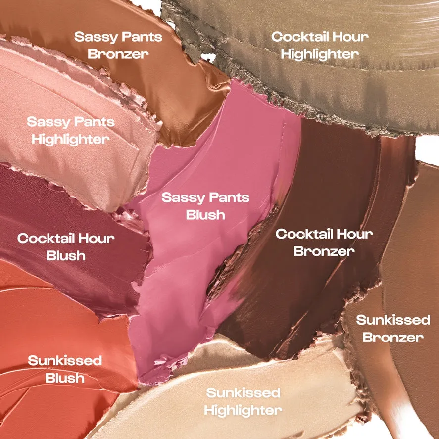 Alleyoop Stack the Odds Refillable Refillable Blush, Bronzer & Highlighter - Sassy Pants