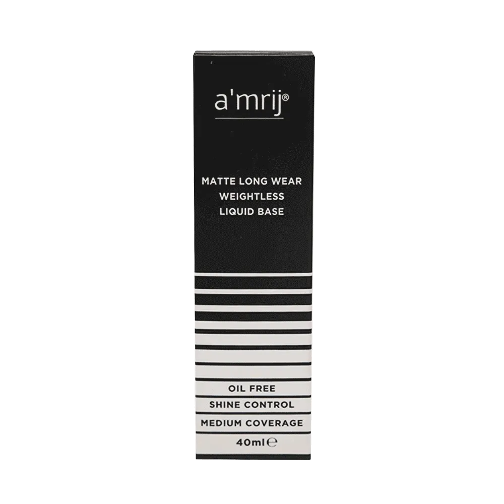AMRIJ #01 MATTE LONGWEAR WEIGHTLESS LIQUID BASE 40ML