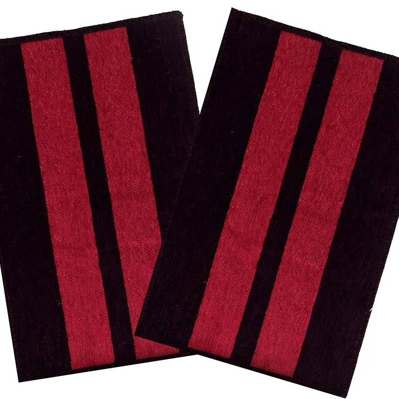 Blush Velvet Door Mat | Set of 2