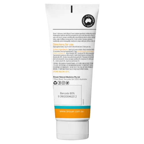 Brauer Arnicaeze Joint And Muscle Cream 100g