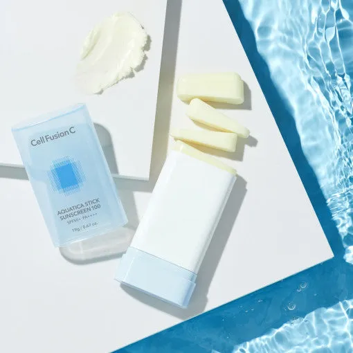 [Cell Fusion C] Aquatica Stick Sunscreen 100 SPF50  PA     19g