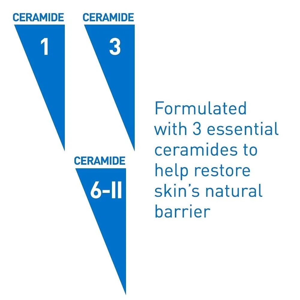 CERAVE Renewing SA Cleanser For Normal Skin With Ceramides And Salicylic Acid, 87ml