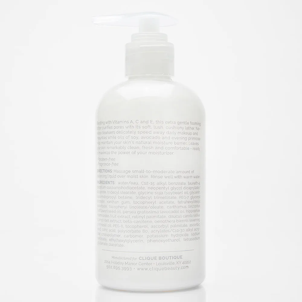 CLEANSING CREME / A gentle vitamin cleanser
