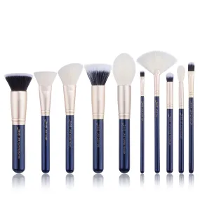 Galaxy 10 Pcs Makeup Brush Set T481