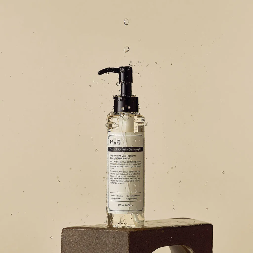 Gentle Black Fresh Cleansing Oil