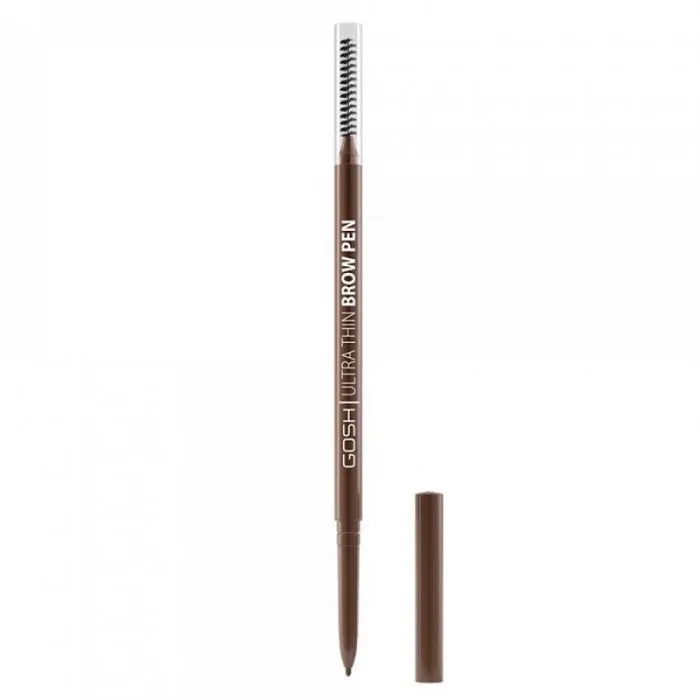 Gosh Eyebrow pencil Ultra Thin Brow Pen No.002 Grey Brown | جوش قلم رفيع لتحديد الحواجب - 002 بني رمادي