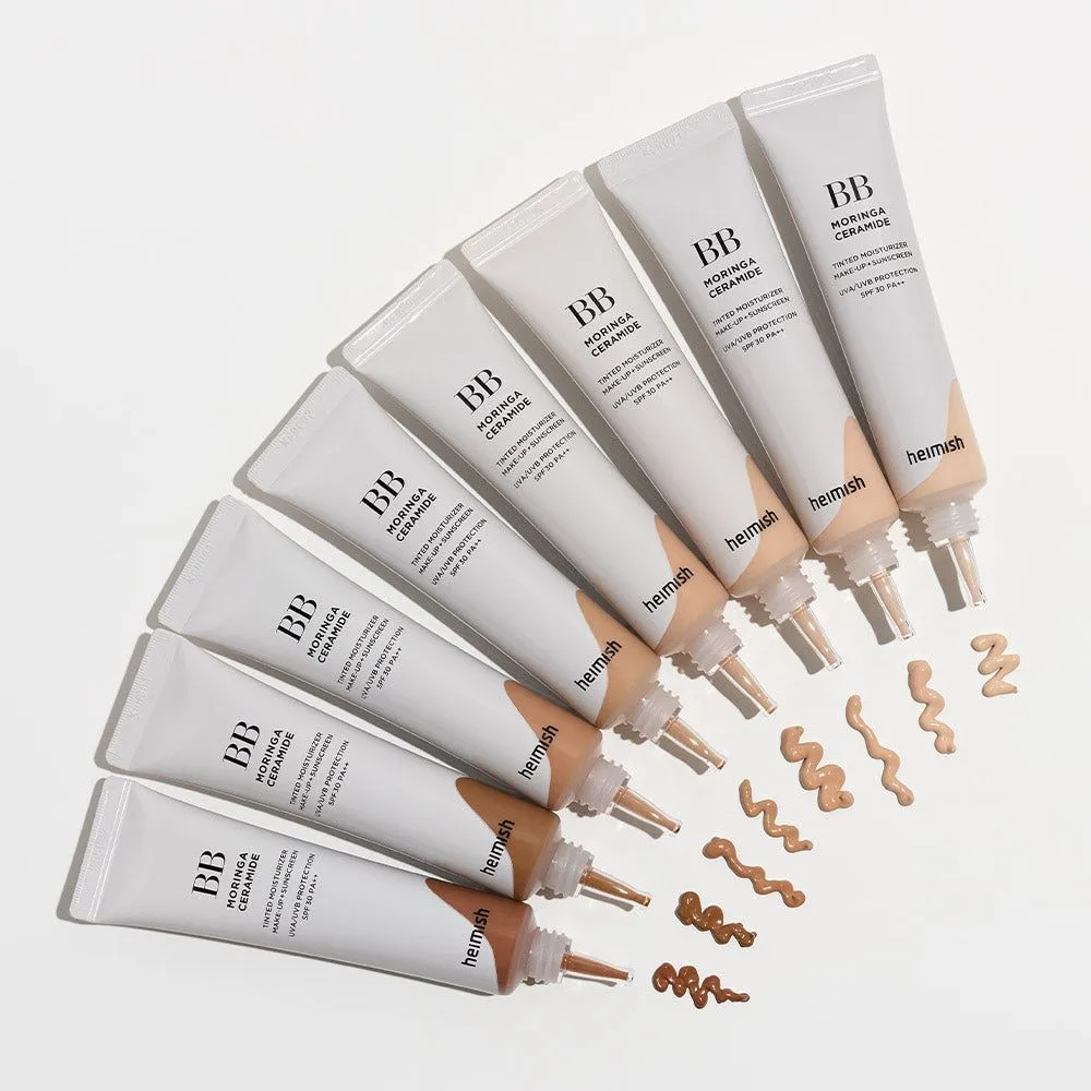 heimish Moringa Ceramide BB Cream SPF30 PA   8color 30ml
