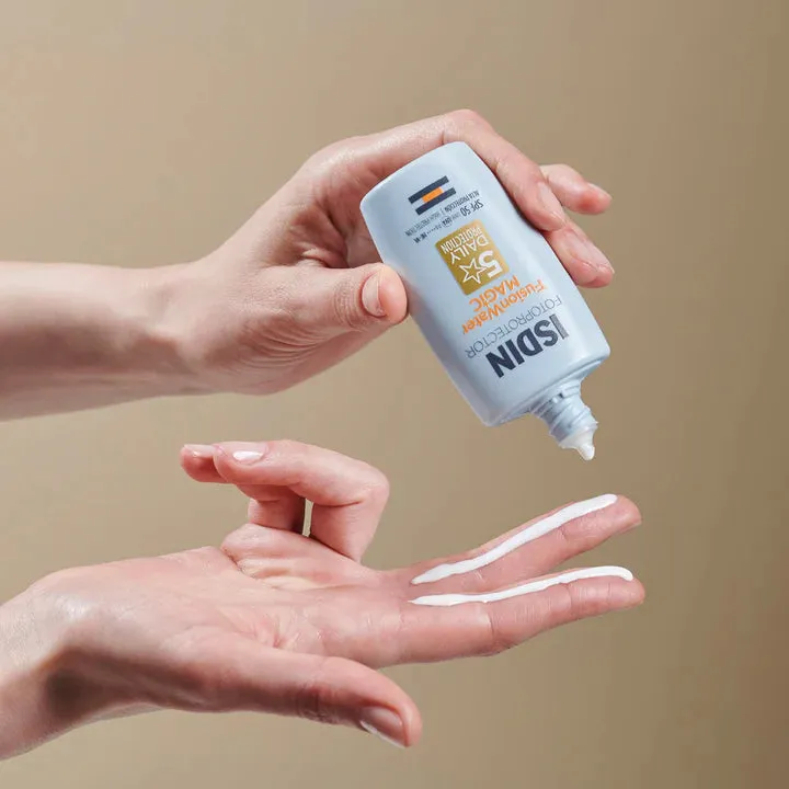 ISDIN FotoProtector Fusion Water Magic SPF 50  | Lightweight, High Protection Sunscreen