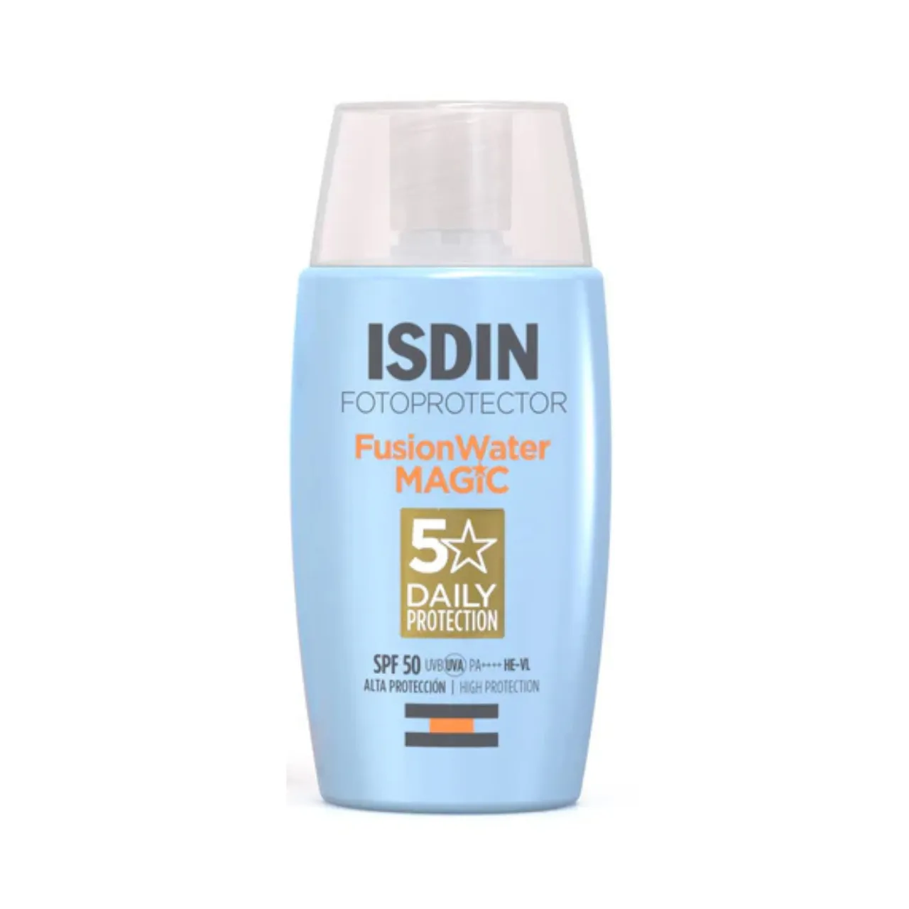 ISDIN FotoProtector Fusion Water Magic SPF 50  | Lightweight, High Protection Sunscreen