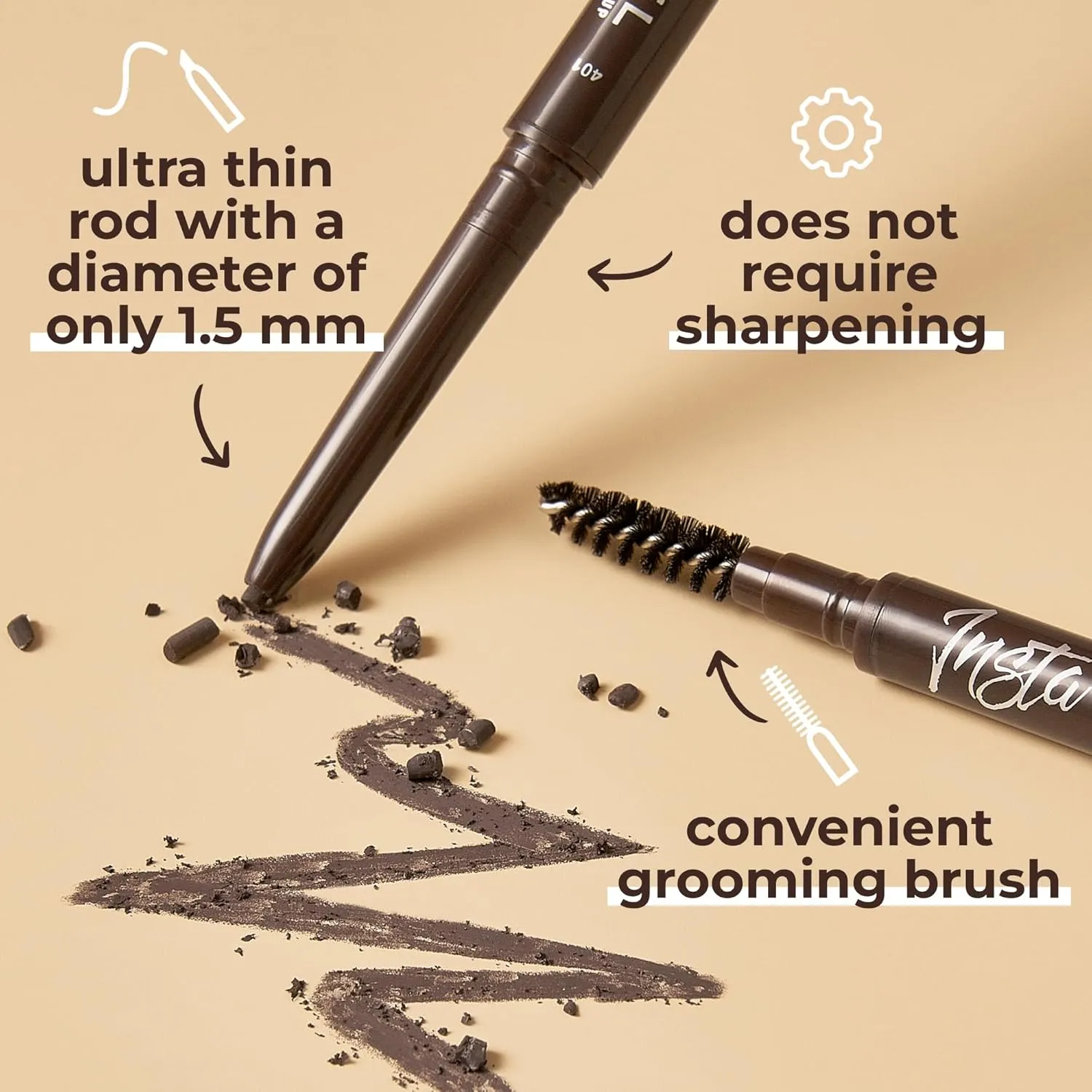 LAMEL INSTA Micro Brow Pencil 403 Latte