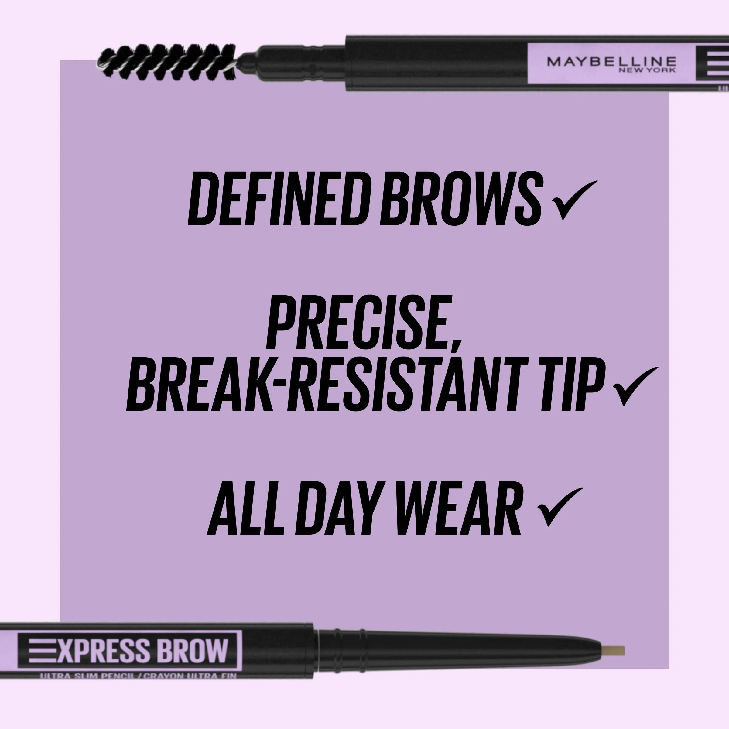 Maybelline Brow Ultra Slim Eyebrow Pencil - Deep Brown