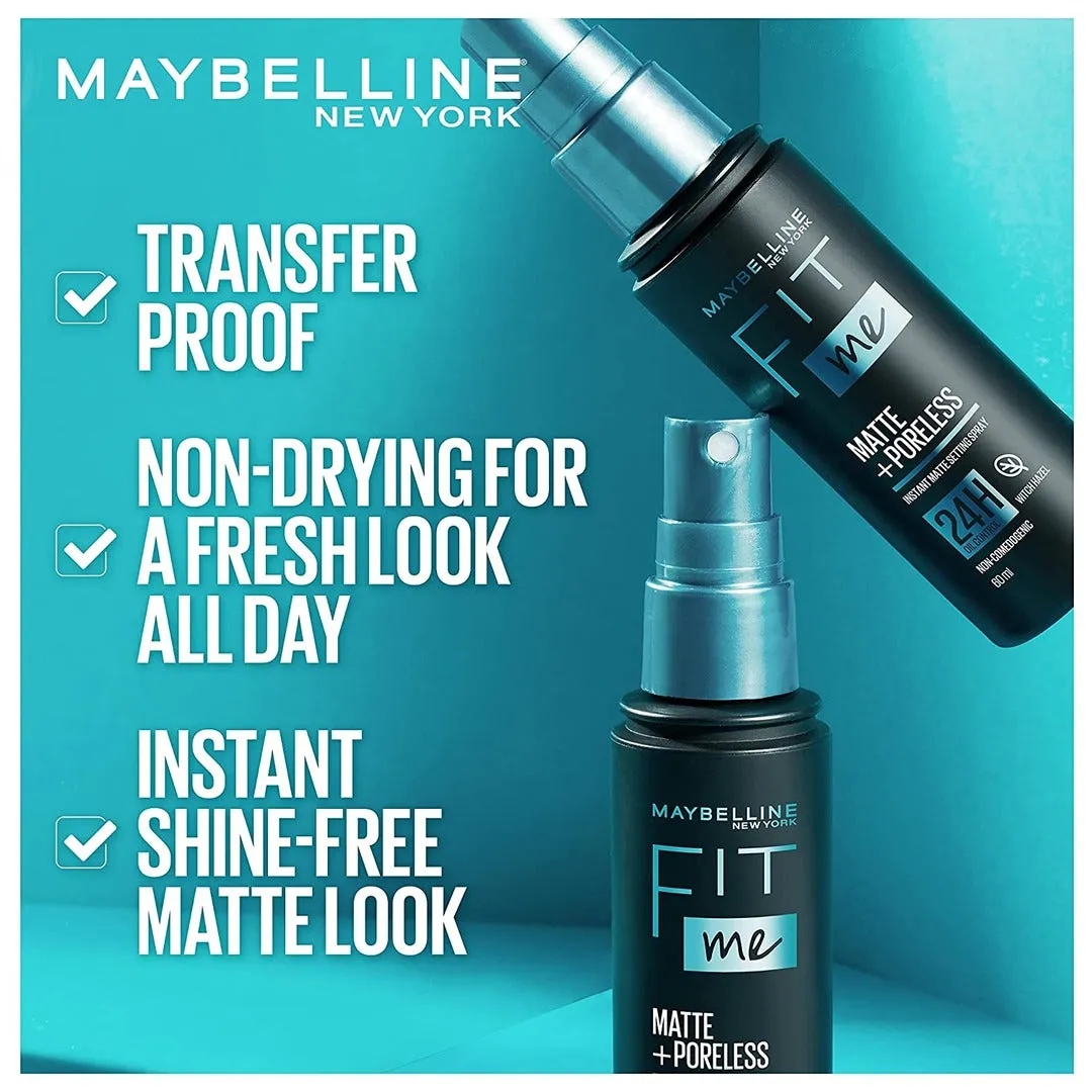 Maybelline New York Fit Me Matte   Poreless Setting Spray