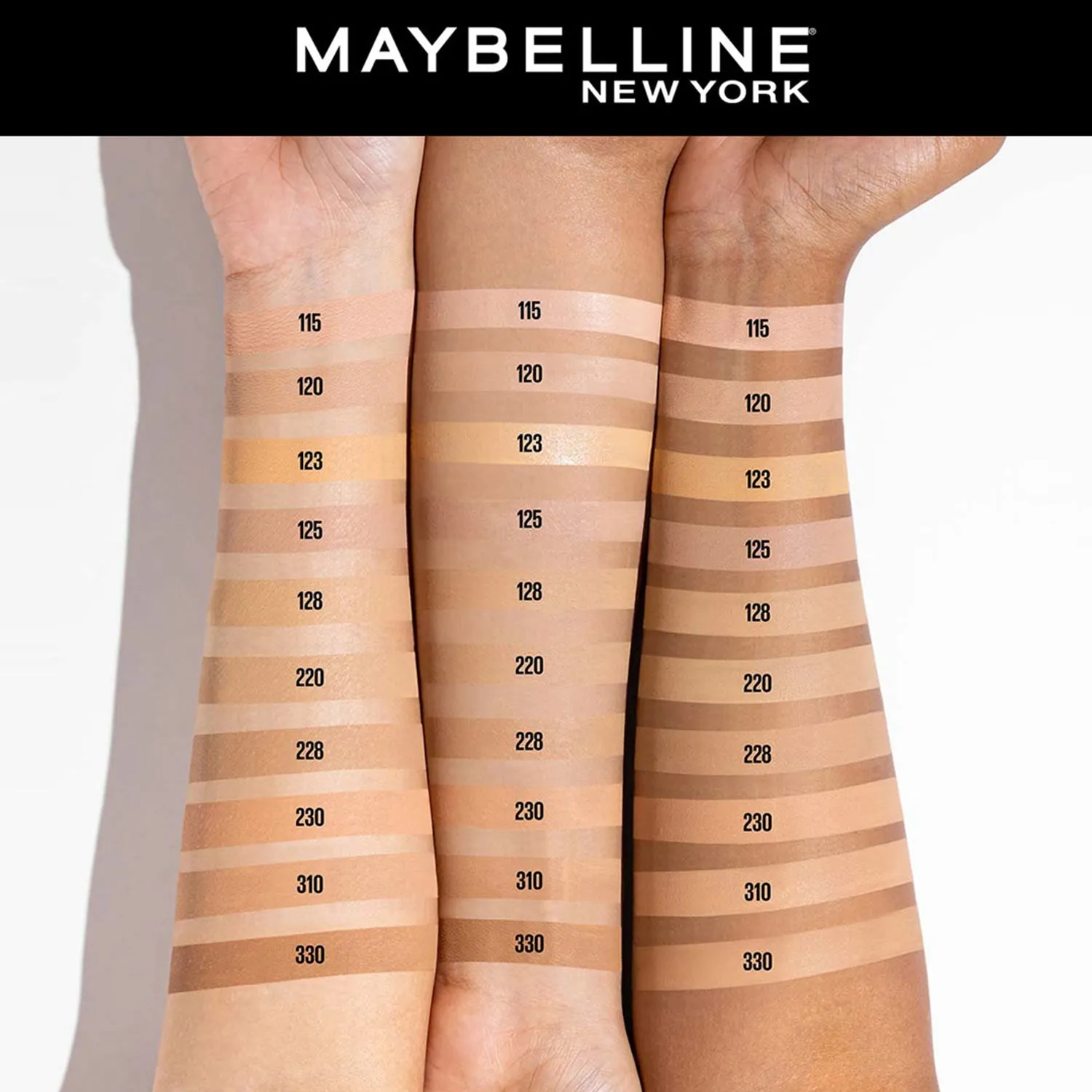 Maybelline New York Super Stay Lumi-Matte Liquid Foundation 30H Longwear yet Light-As-Air, 120, 35ml