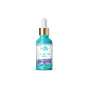 Mermaid CoEnzyme Q10 Overnight Serum With Seaweed Fucus Oil, Vitamin E, Argan oil Suitable for All Skin Types For Men and Women 29.5 ml