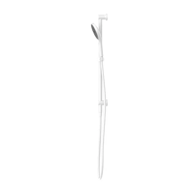 Nero Mecca Shower Rail With Air Shower II Matte White