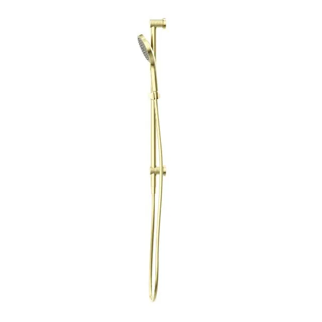 Nero Opal Shower Rail With Air Shower II Brushed Gold