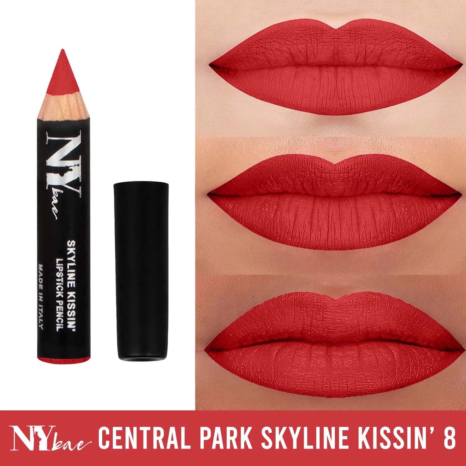 NY Bae Skyline Kissin' - Mini Lip Crayon Central Park Syline Kissin' 8 (1.5g)