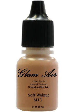 Soft Walnut Water Based Airbrush Matte foundation 0.25oz Bottle M13