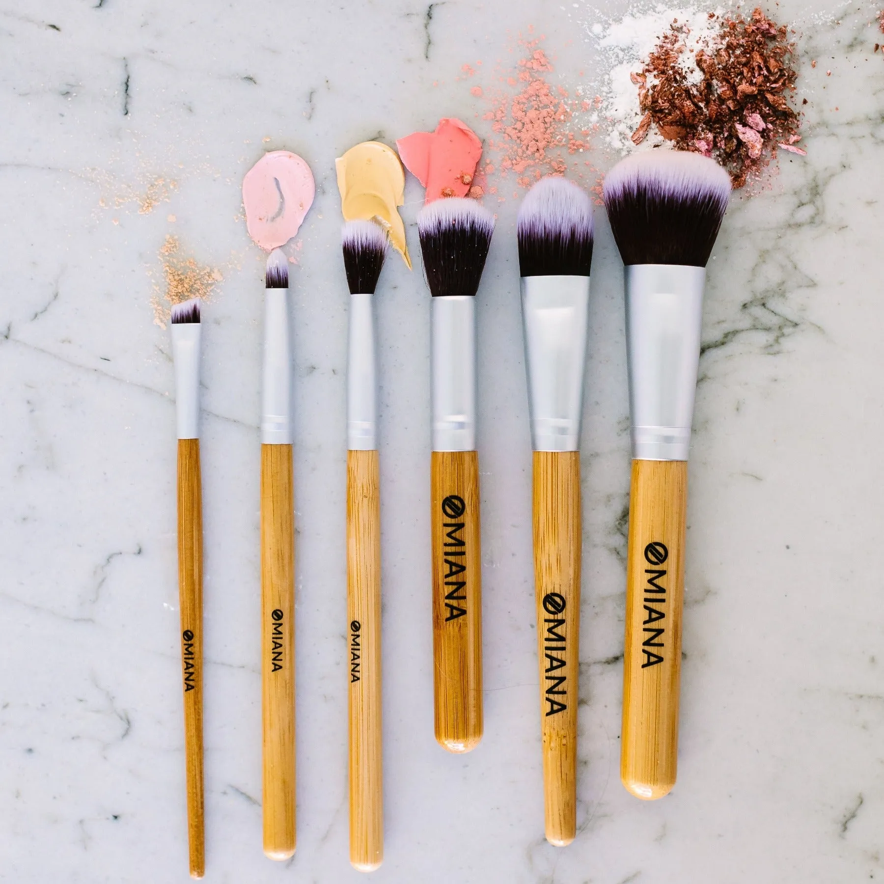 Vegan Full Face 6-Brush Kit