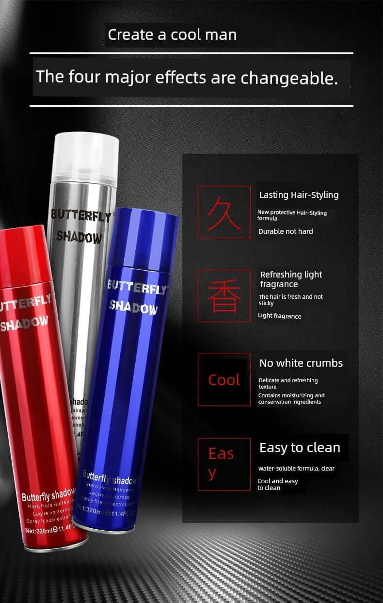 Volute Spray Fluffy Nature Mousse Moisturizing Hair Gel