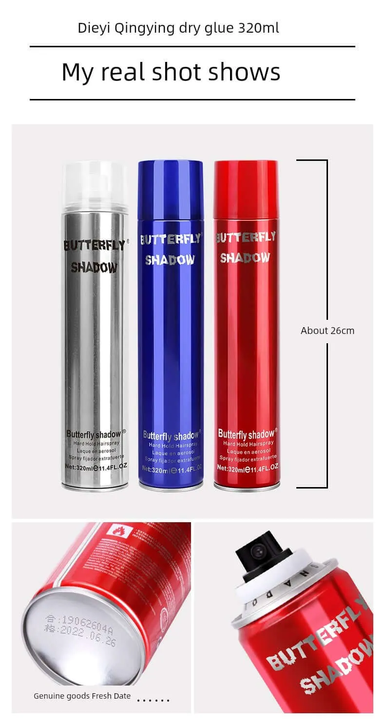 Volute Spray Fluffy Nature Mousse Moisturizing Hair Gel