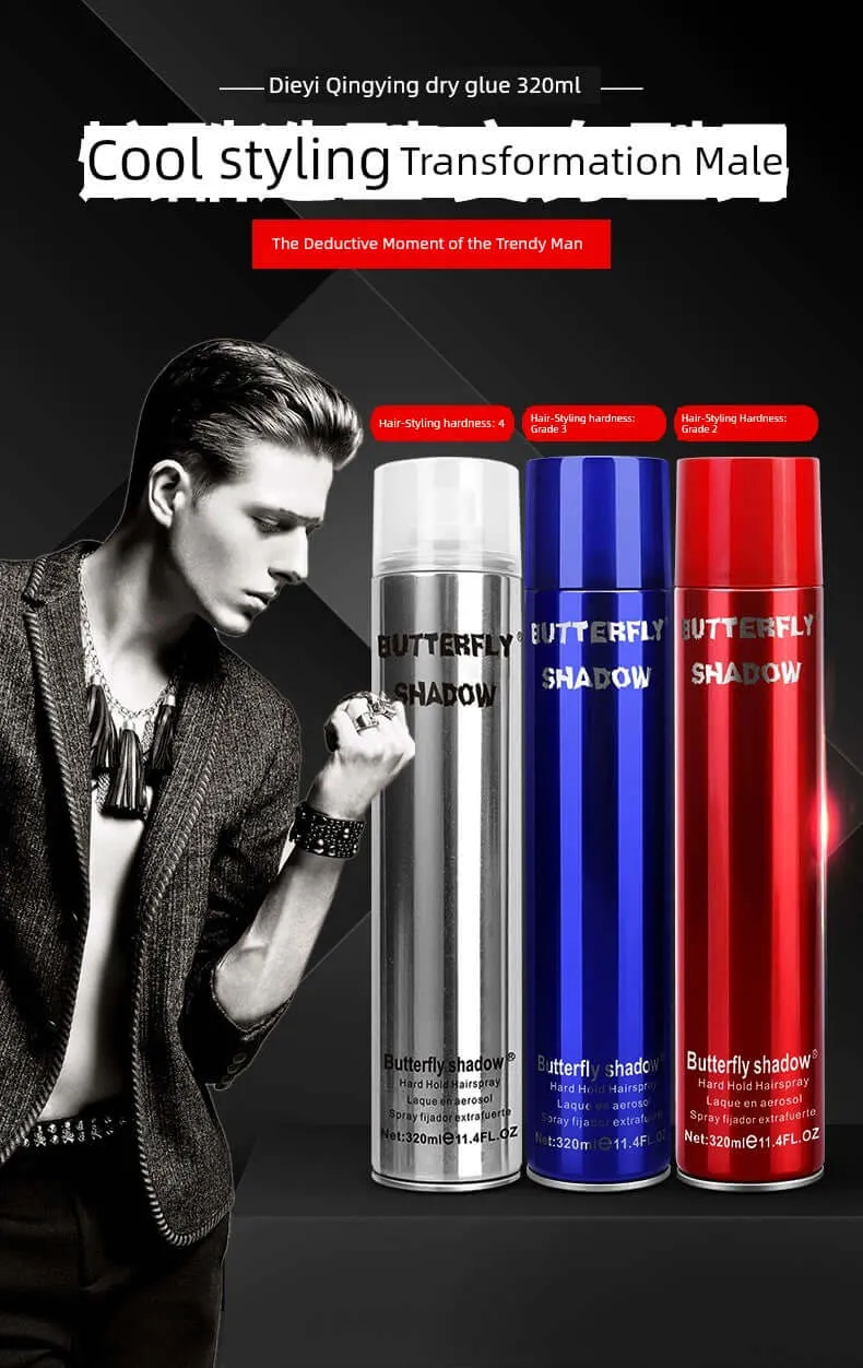 Volute Spray Fluffy Nature Mousse Moisturizing Hair Gel